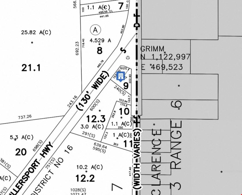 Transit Road & 5565 Millersport Hwy - 3.29 ACRES CORNER LAND FOR LEASE