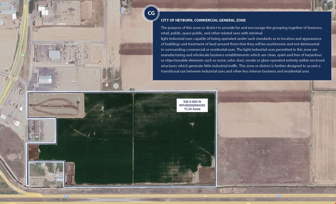 Great “Retail” Location with Several Hundred Feet of I-84 Frontage
