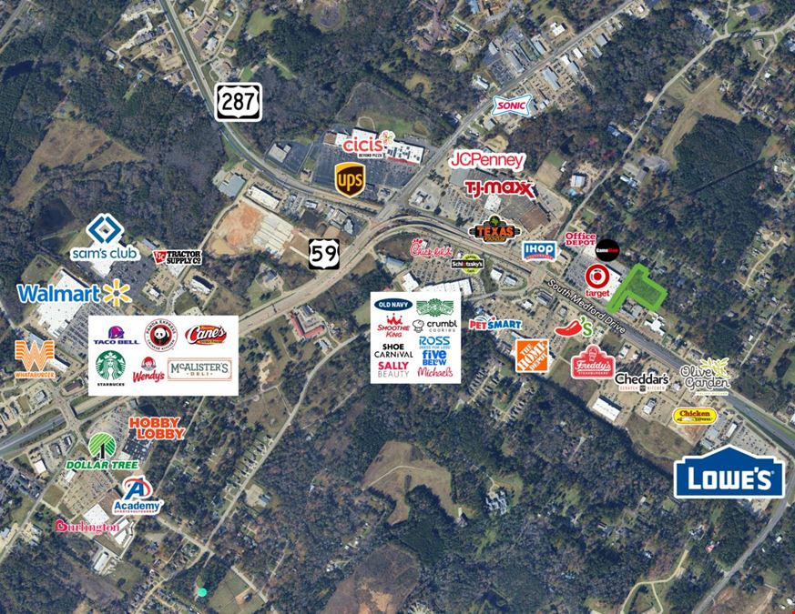 2.76 AC On Loop 287 (South Medford Drive) 