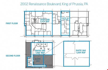Preview of Office space for Rent at 2002 Renaissance Boulevard