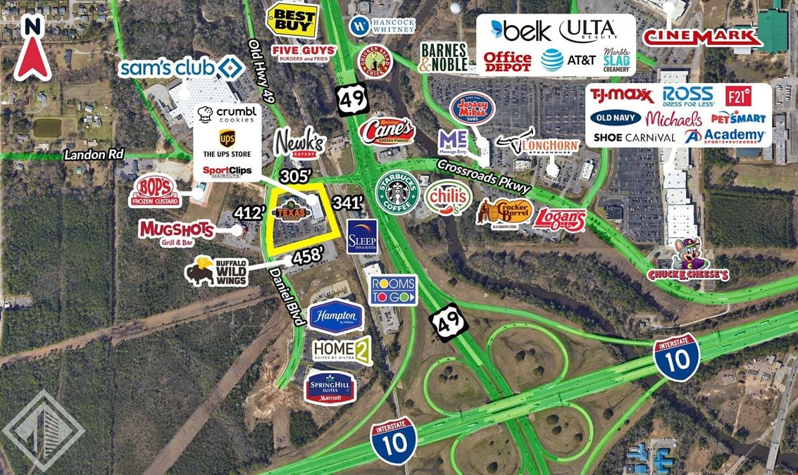 Texas Roadhouse + Multi-Tenant Strip Center
