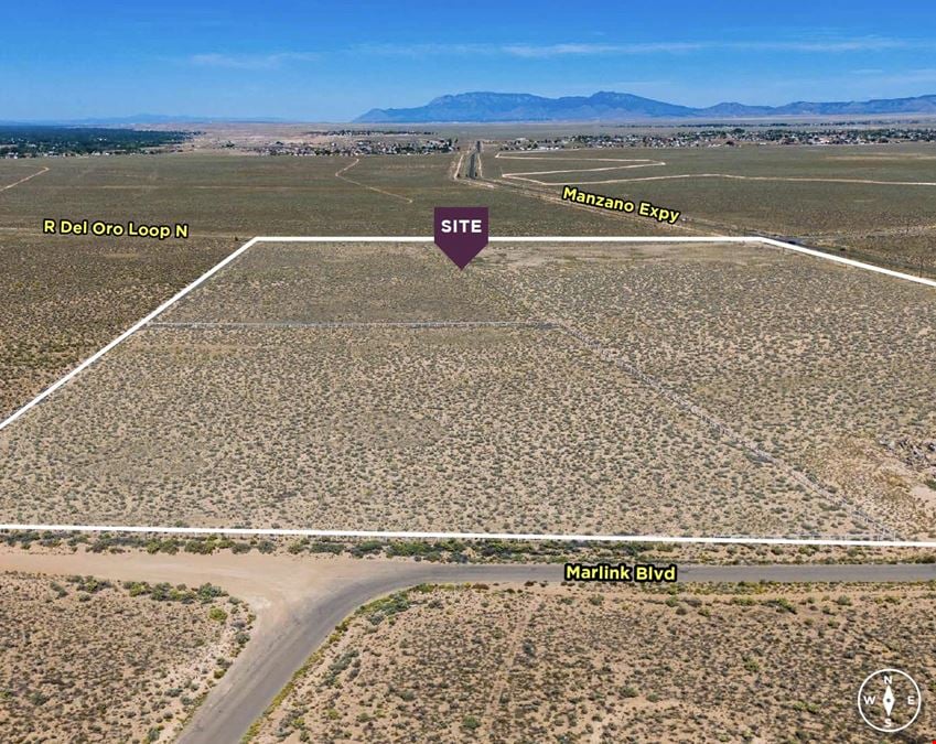 46 Acres in Los Lunas for Development Owner Financing