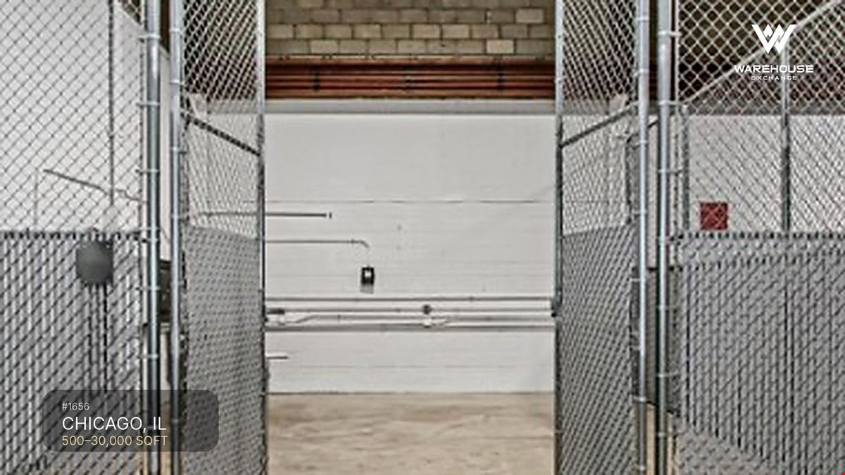 Chicago Warehouse Space for Rent #1656 | 500-4,000 Sq F