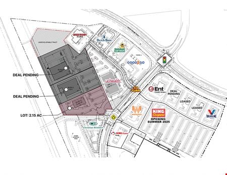 Preview of commercial space at Mesa Ridge Parkway and Syracuse Street - SWC