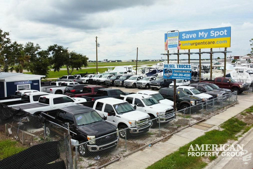 Car Lot/Commercial Space for Lease Sarasota