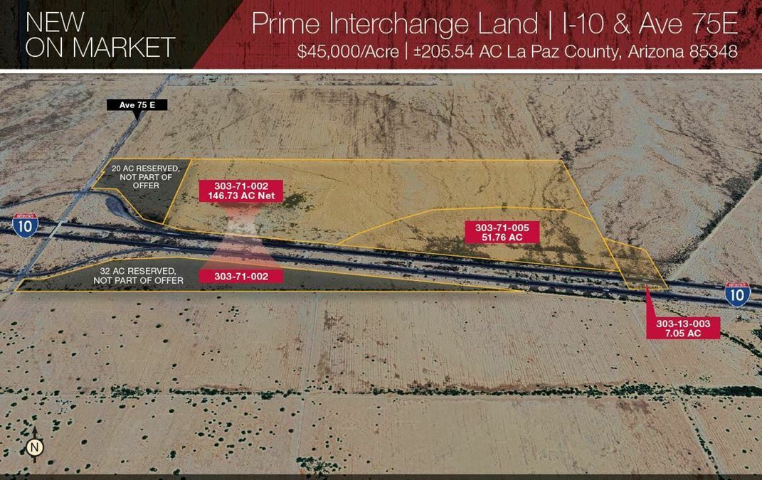 Prime Interchange Land I-10 & Ave 75 E 