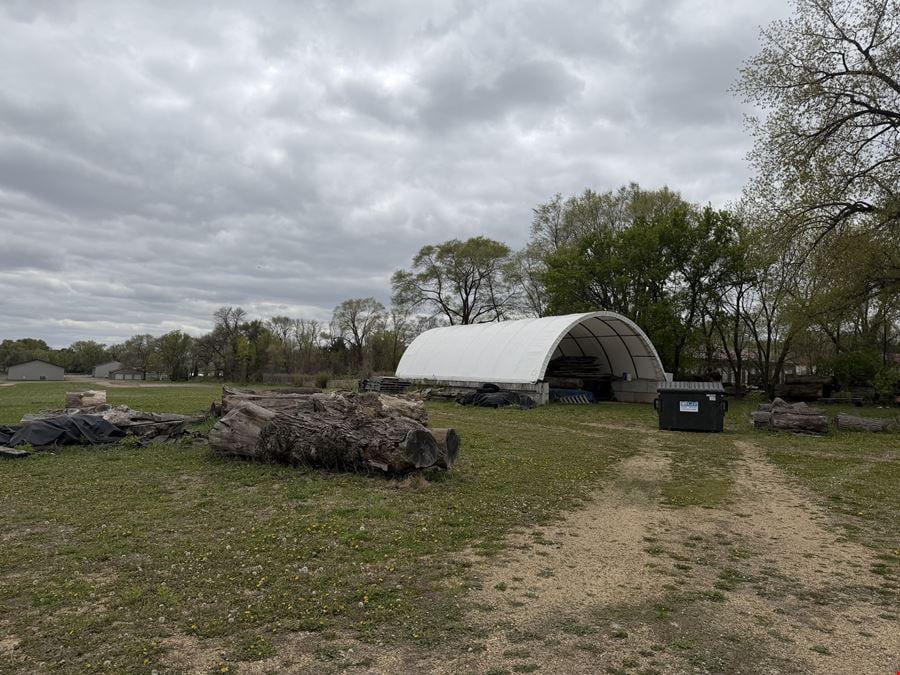 Industrial Land with Hoop shed & Office/Shop Space