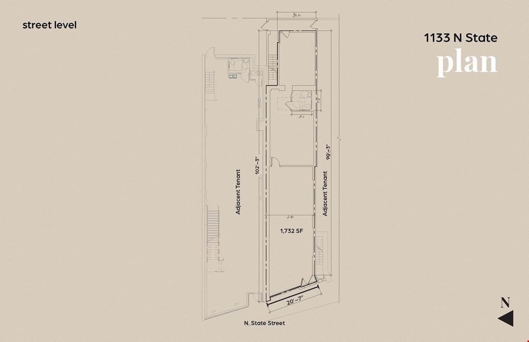 1127-1131-1133-1135 N State Street