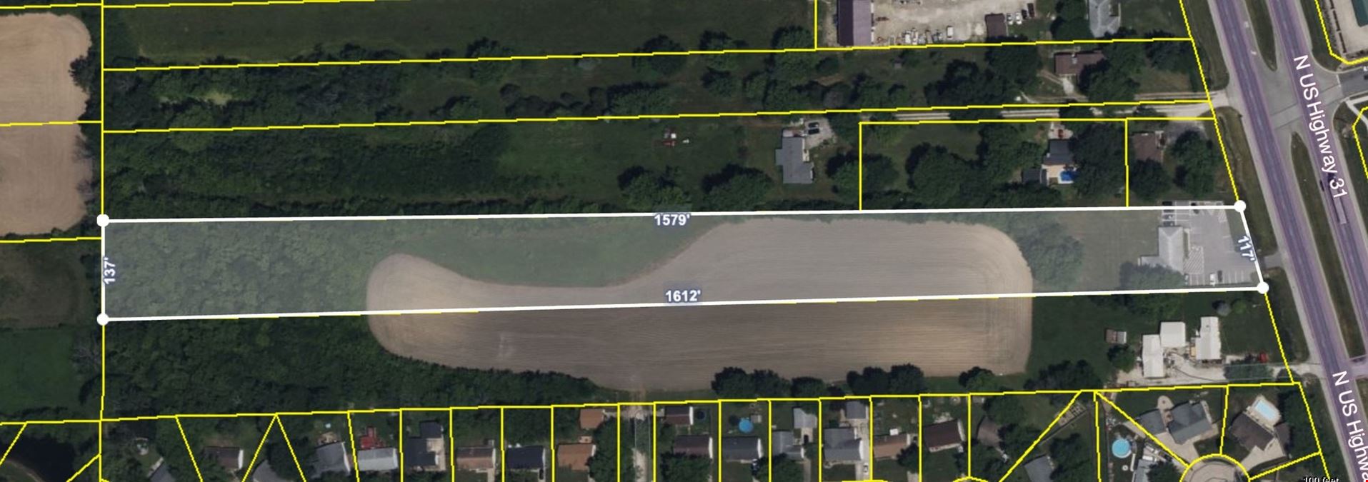 5 Acres on US 31 in Johnson County