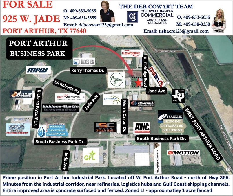 925 W Jade 10,000 sf Move in Ready