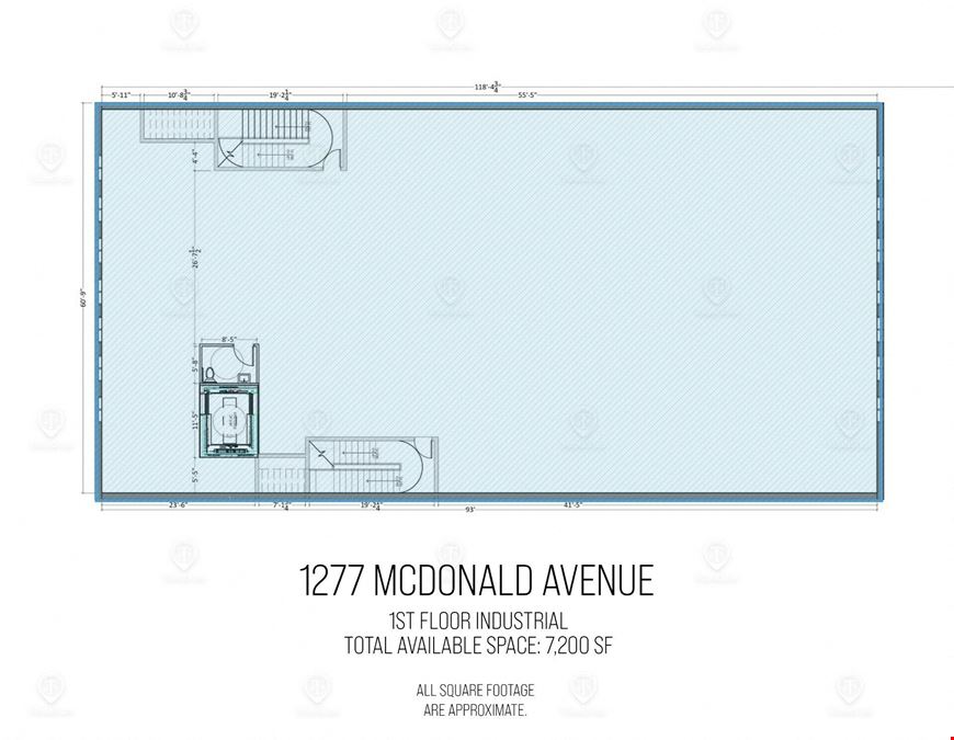 2,500 - 18,200 SF | 1277 McDonald Avenue | New Luxury Office Building For Lease