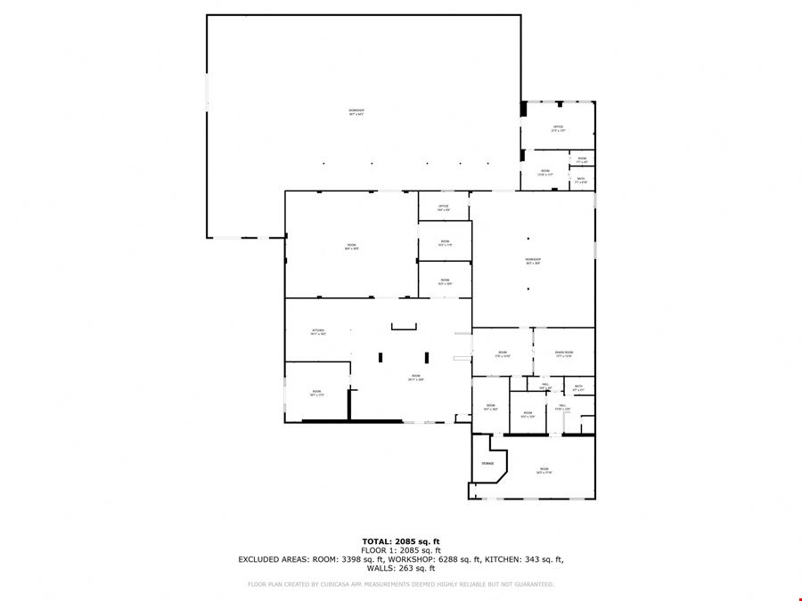 1.09± Acres with Warehouse/Showroom/Office