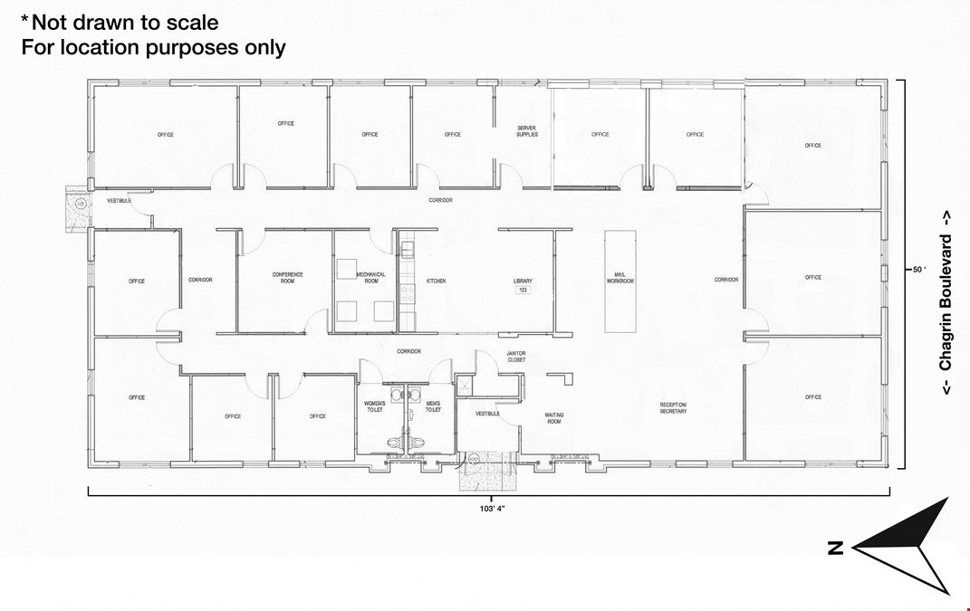 Office Building Available for Sale on Busy Beachwood Corridor