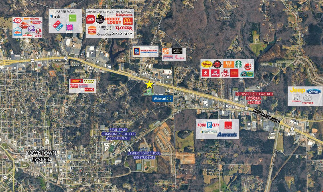 Walmart Shadow Center Space Available