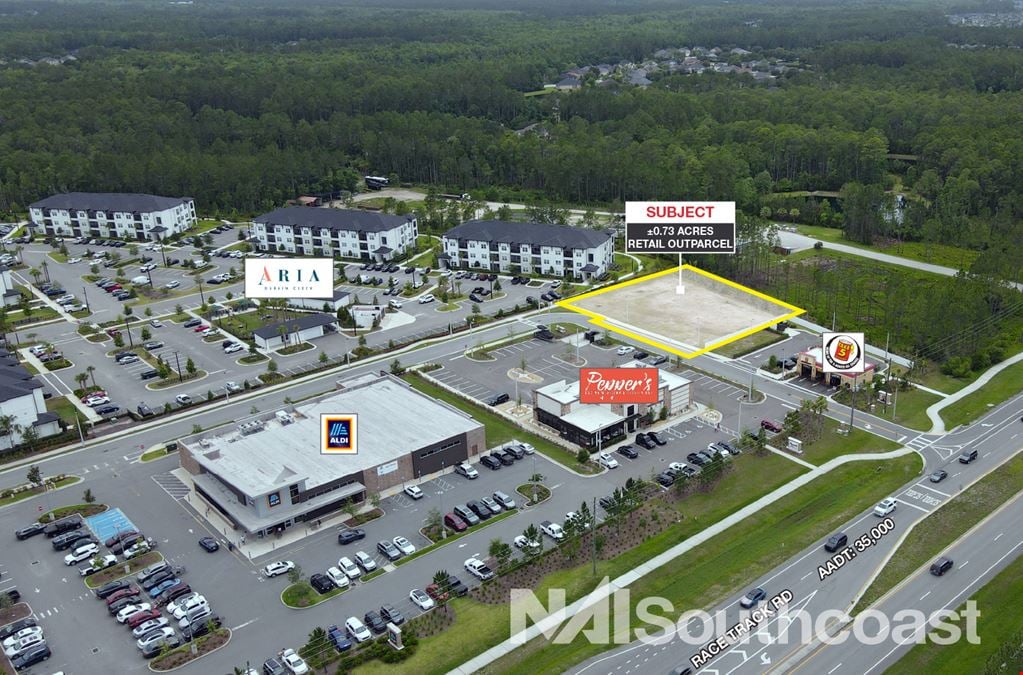 ±0.73 Acre Retail/Office Outparcel Opportunity