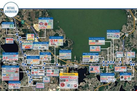 Preview of Retail space for Rent at Costco Outparcels - W SR 50/ Plaza Collina