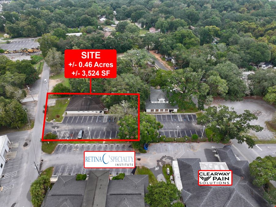 3,524 SF single-story Class B office building