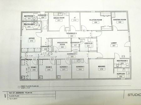 Preview of Office space for Sale at 7041 Saint Andrews Rd