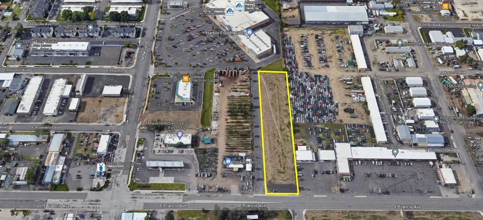 Preview of VacantLand space for Rent at 1123 E Francis Ave
