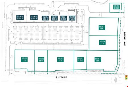 Preview of Retail space for Rent at Drexel Avenue and 27th Street