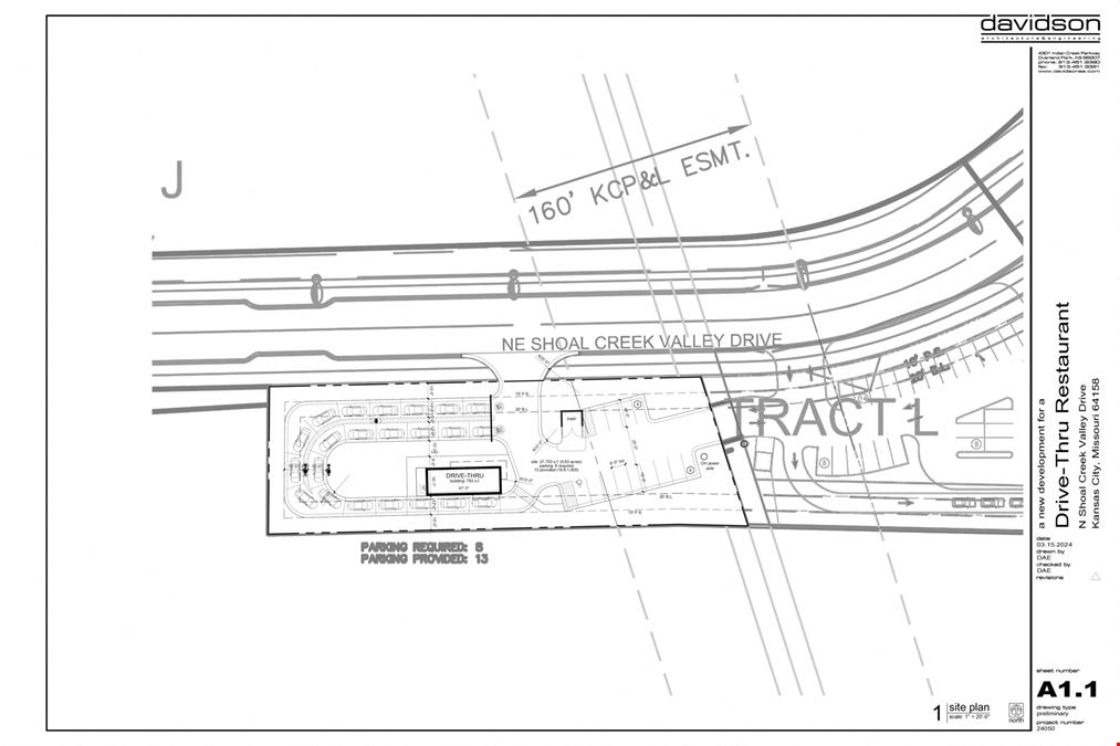 Pad Site for Lease - 152 Hwy & Shoal Creek Valley Dr, Liberty, MO
