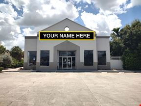 Freestanding WPB Retail with Signage