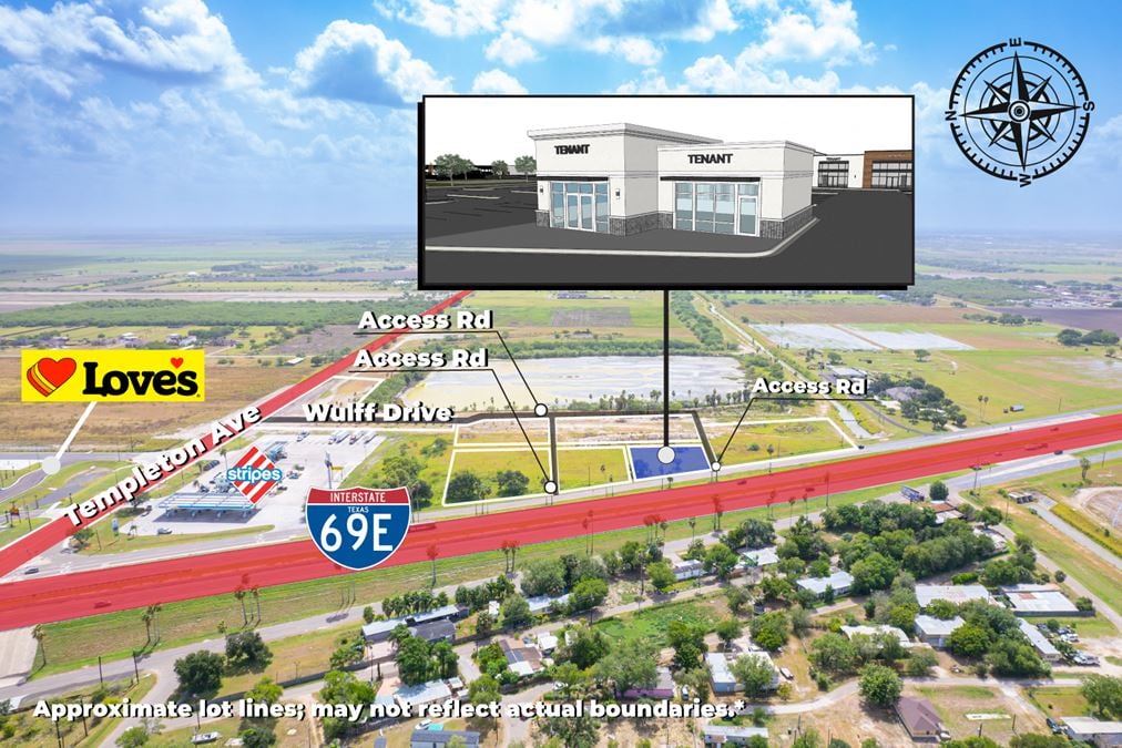 725 SF - 1,090 SF SPACE FOR LEASE | North Harlingen