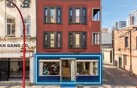 Preview of Mixed Use space for Rent at 230 East Pender Street