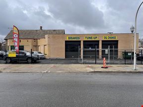 Leased 3-bay auto repair shop on a corner double lot, Humboldt Park
