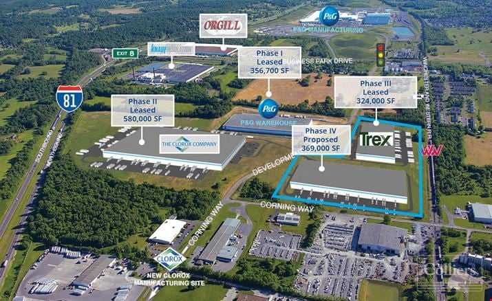 Mid-Atlantic I-81 Logistics Park (Phase IV) - Proposed; Available for Prelease