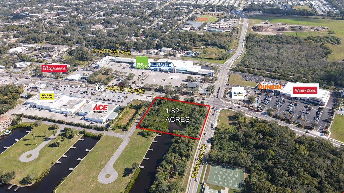 1.82 Acres Vacant Land "The Shops at Meres"