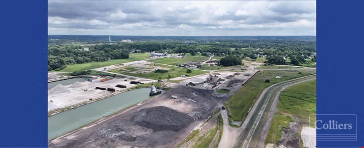 Dually-served Four (4) Dock Port Facility on Lake Erie | Development Opportunities Ranging from 1 to 155 AC