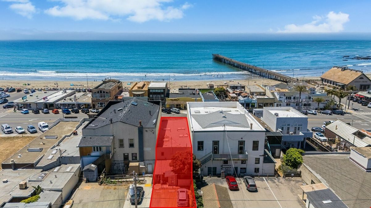 100% Fully Leased: Ground Leased Retail Building in Cayucos, CA