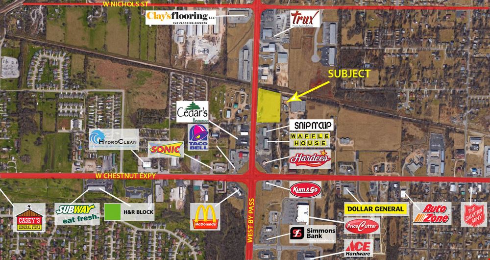 3.7 Acres For Sale & Lease