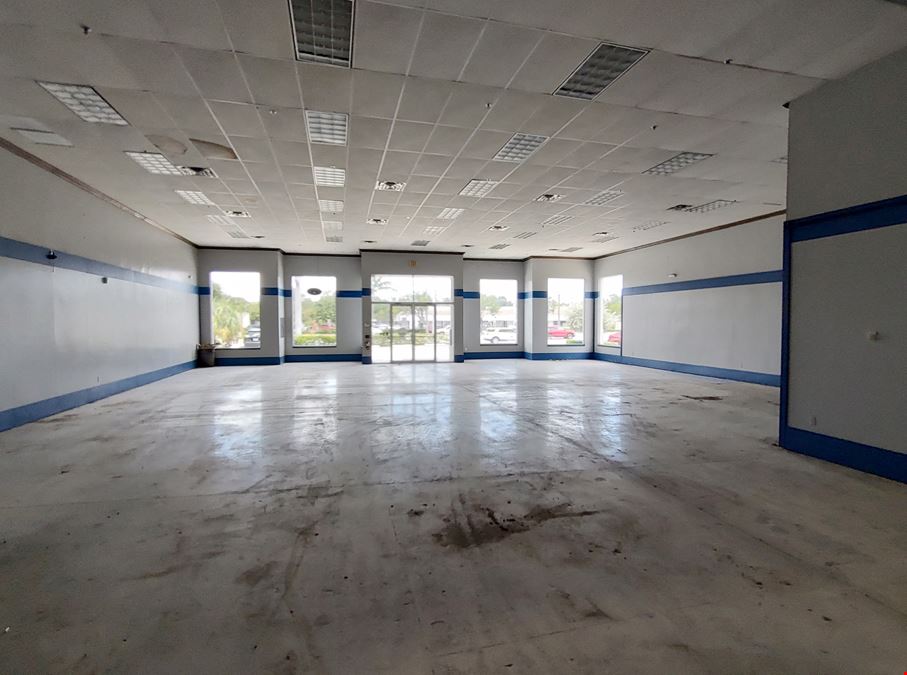 Freestanding WPB Retail with Signage