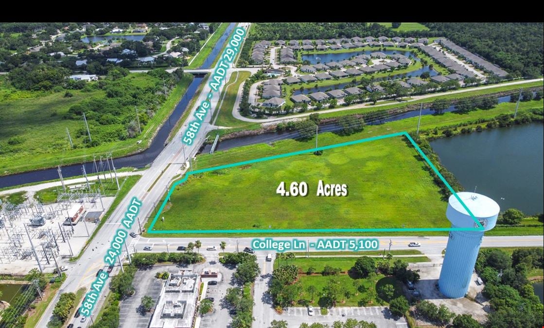 1.40 - 4.60 Acres of Vacant Land