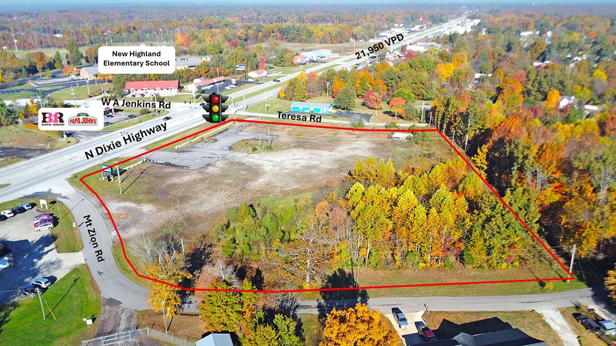 +/-5.35 AC Signalized Corner