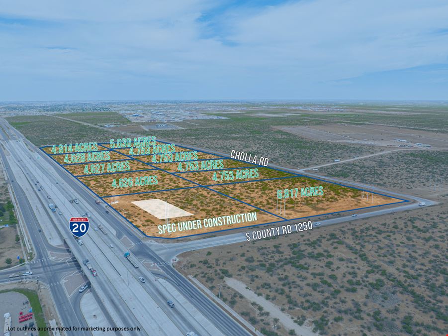10 Lots on Interstate 20 for Custom Build to Suit!
