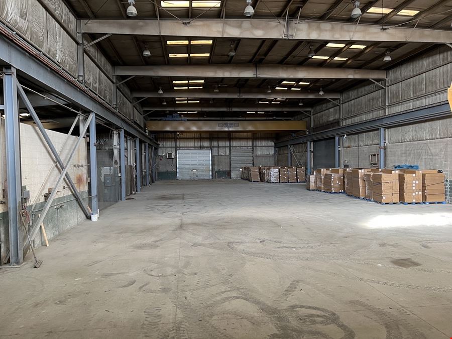 Industrial Building with Overhead Cranes