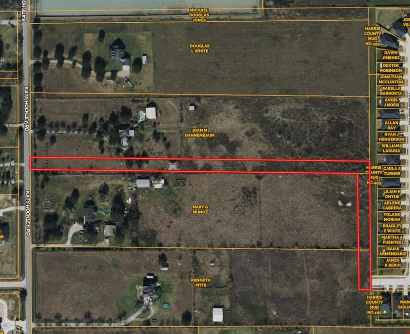 5214 Katy Hockley Rd, Katy TX 77493- 8.4 Acres with Utilities