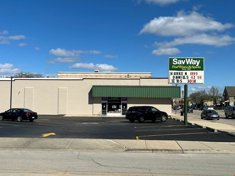 Retail Building with Parking Lot - Or - Redevelopment Opportunity