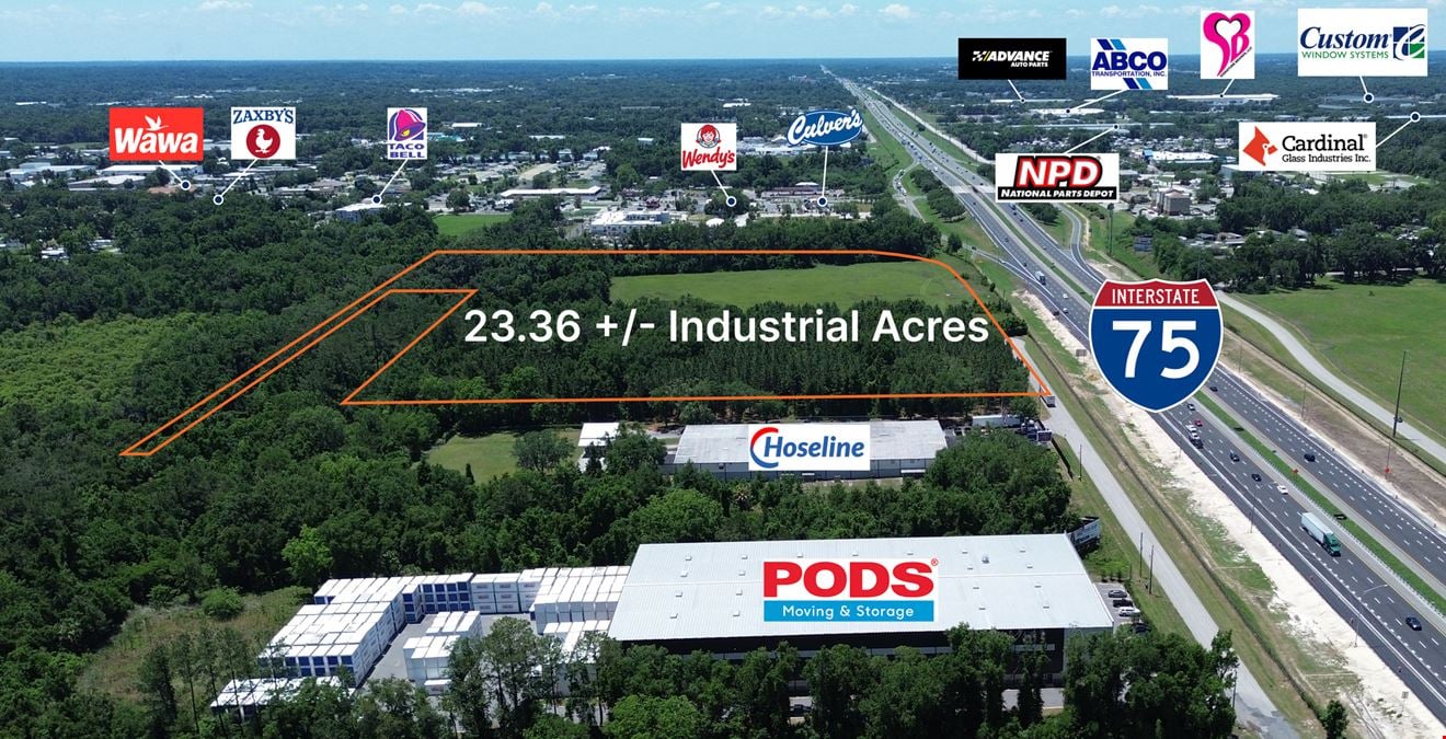 23+/- Acres with I-75 Frontage