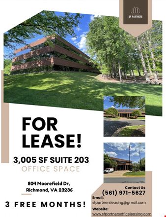 Preview of Office space for Rent at 804-808-812 Moorefield Dr.