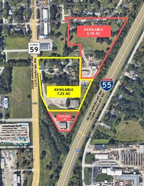 I-57 & I-80 Development Site Hard Corner Outlot