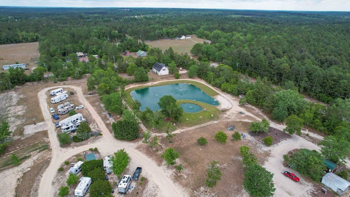Stabilized RV Park 35 Sites w/ 40 More Entitled | 23 Ac | Aiken, SC