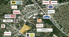 ±1-2-Acre Outparcels Available For Lease