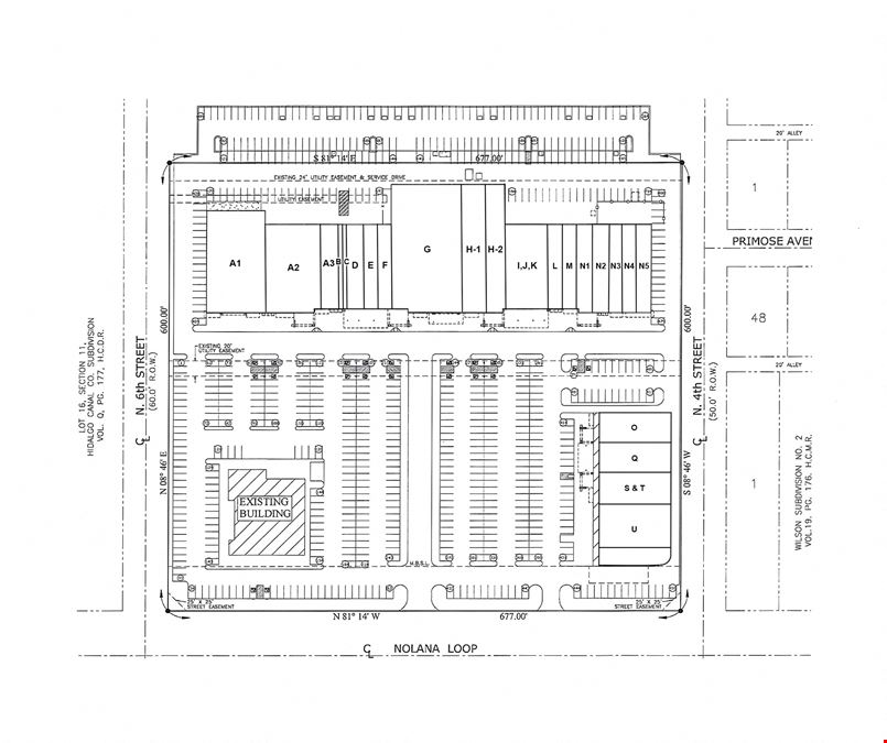 400 W Nolana Ave Ste. R,S, & T