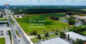 21.5+/- Commercial/Industrial Acres (IOS) off I-75/Hwy 40