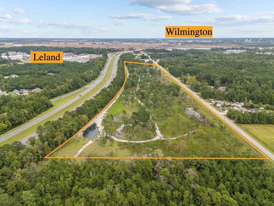 Belville Brunswick Co NC 26 Acre Commercial Site