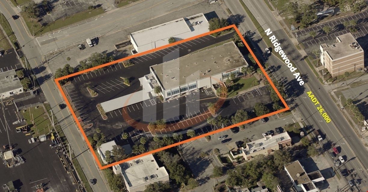 Former Bank Branch/Call Center/Open Office-Downtown Daytona Beach-4,800 - 26,000 SF